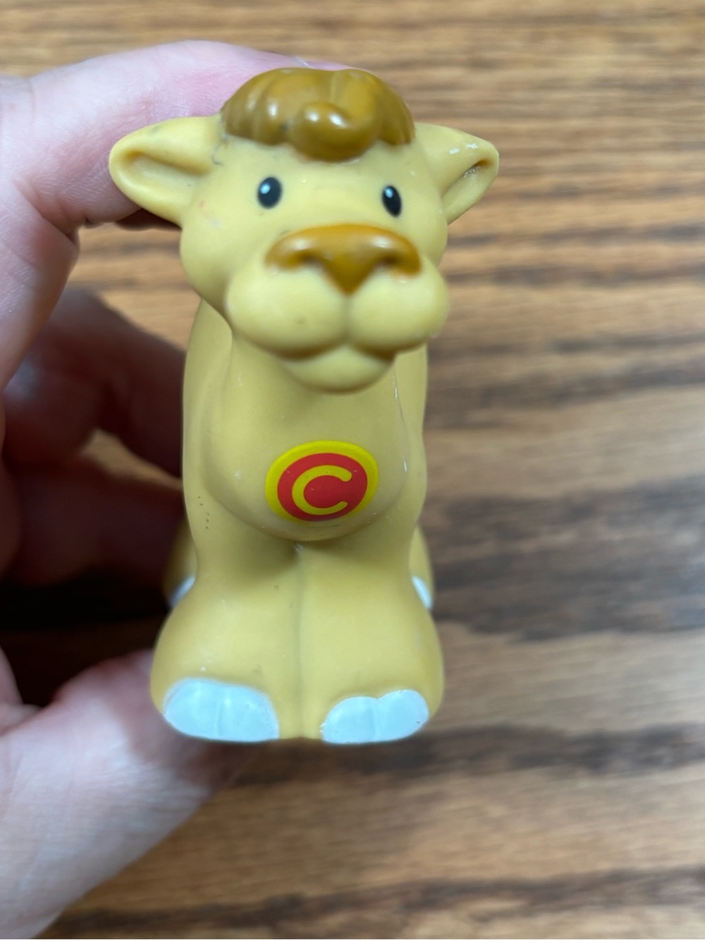 Vintage FISHER PRICE Little People Alphabet Zoo Camel Figure "C" Toy 2004 Mattel